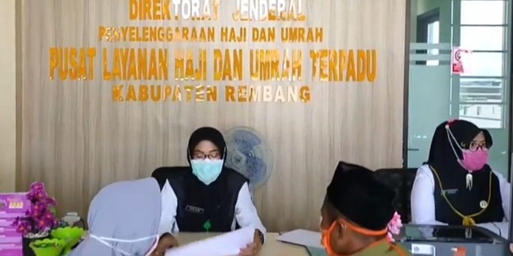 Kemenag Rembang Tutup Layanan Haji Selama PPKM Darurat Dan WFH