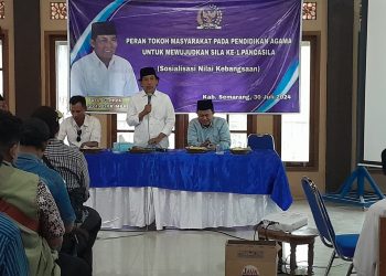 Saat Sosdapil, Fadholi Ajak Tokoh Masyarakat Untuk Mewujudkna Pengamalan Pancasila, Sila ke 1