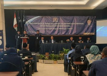 Sarasehan MPR RI, Fadholi Ajak Kader Partai Tegakkan Demokrasi Untuk Menjaga Ketahanan Nasional