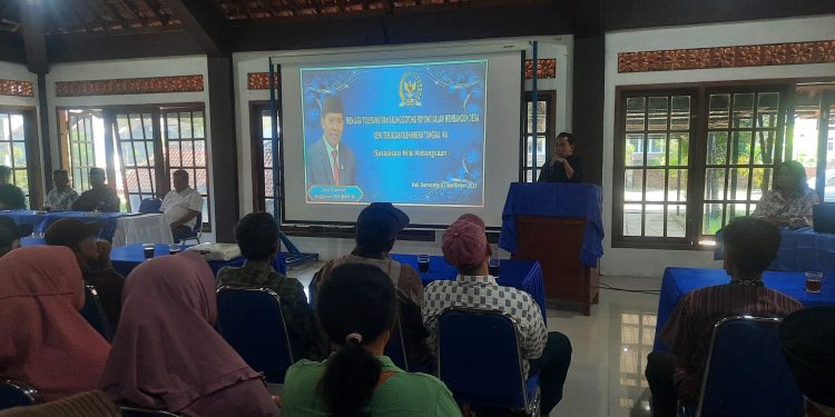 Anggota DPR RI, Fadholi Kampanyekan Gotong Royong Demi Kokohnya Bhinneka Tunggal Ika